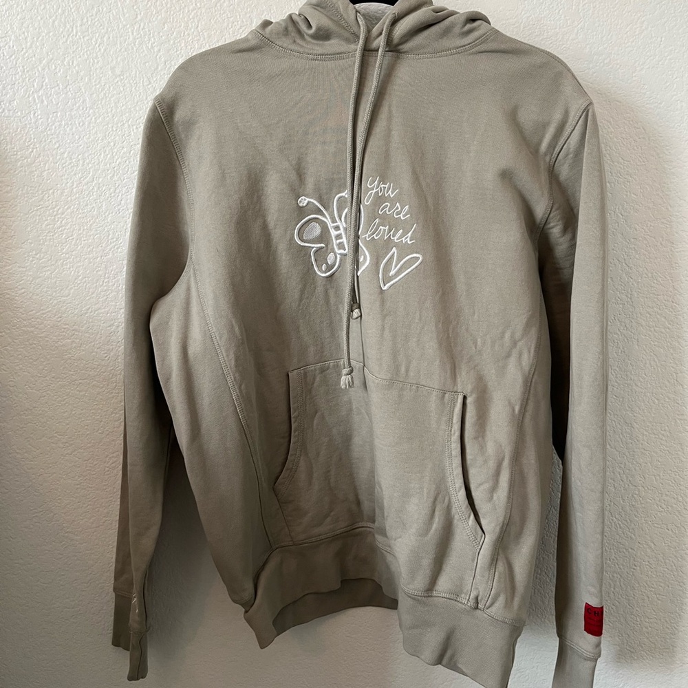 CHNGE Grey Hoodie “You are loved”